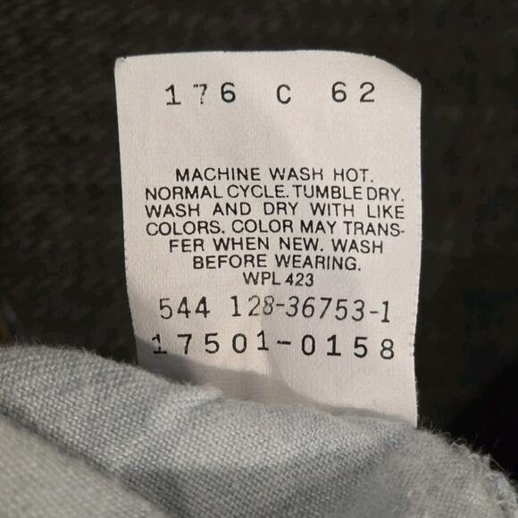 Vtg Levis 501 Jeans Button Fly USA 90s Blue Straight Juniors 13 29x30.5 Actual - Picture 4 of 16